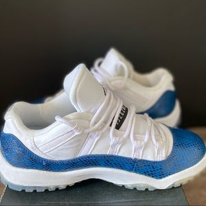 AIR JORDAN 11 RETRO LOW PS 'NAVY SNAKESKIN'
